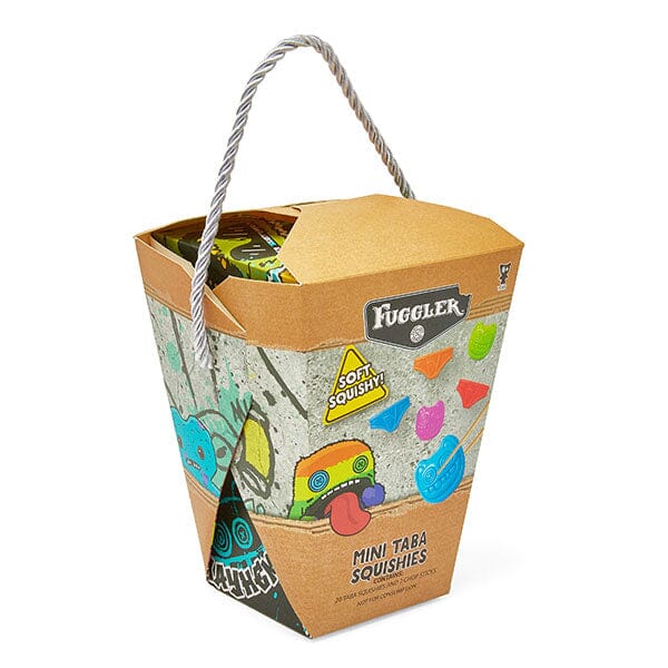 Fuggler Mini Taba Squishy Toys Noodle Box Takeout Container (20pc + Chopsticks) Simple Fuggler