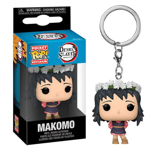 Funko POP! Animation: Demon Slayer Collectible Keychain Makomo Simple Showcase