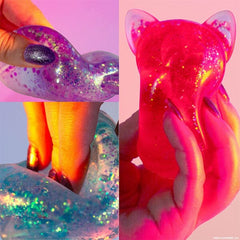 SlimyGloop x Squishmallows Gelli Gels Stress Ball Squishy Fidget Toy (1pc) Color Ships Assorted Simple Squishmallows