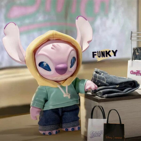 MINISO x Disney: Stitch Gen Z Street Style Series Collectible Figurine Blind Box (1pc) Simple MINISO