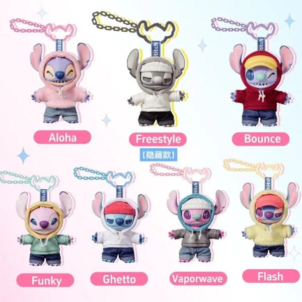MINISO x Disney: Stitch Gen Z Street Style Series Collectible Figurine Blind Box (1pc) Simple MINISO