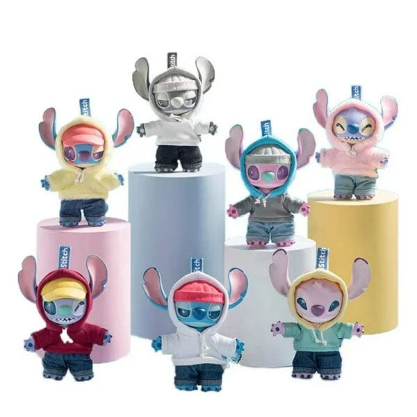 STITCH - miniso ディズニースティッチ GENZ STREET フィギュア ホルダ miniso ディズニースティッチ GENZ STREET フィギュア ホルダ