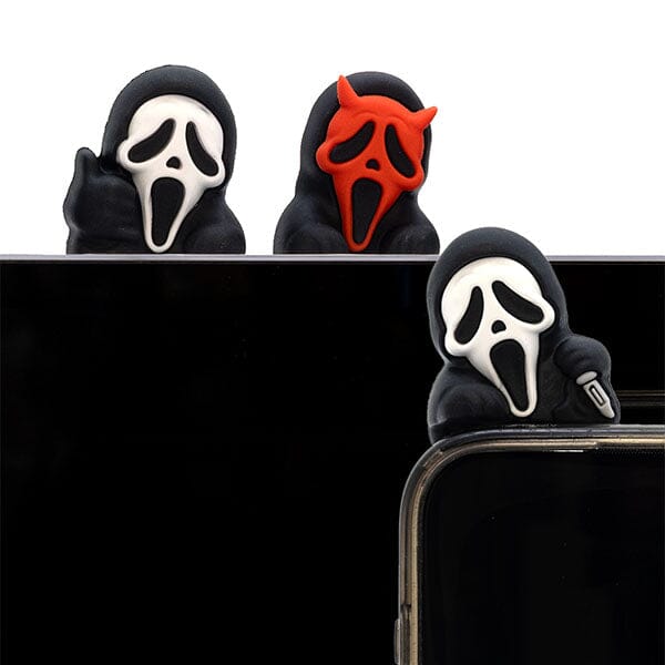 Huggers Scream Horror Ghost Face 2.5" Phone Hugging Figurine Blind Box (1pc) Simple Culturefly