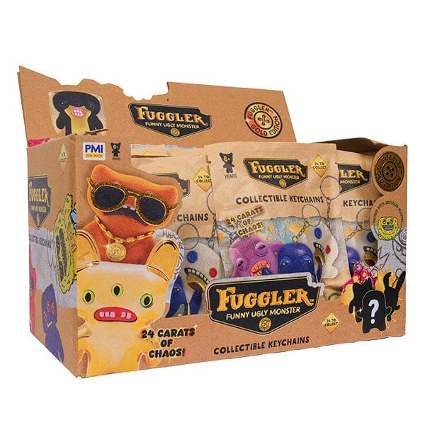 Fuggler Gold Edition Mini Plush Keychain Blind Bag (1pc) Simple Fuggler