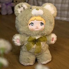 Nommi Goodnight Bear 400% Series Giant 14" Kawaii Plush Doll Blind Box (1pc) Simple Nommi