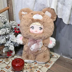 Nommi Goodnight Bear 400% Series Giant 14" Kawaii Plush Doll Blind Box (1pc) Simple Nommi