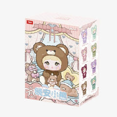 Nommi Goodnight Bear 400% Series Giant 14" Kawaii Plush Doll Blind Box (1pc) Simple Nommi