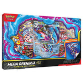 Pokémon TCG: Mega Greninja ex Premium Collection Box (8 Booster Packs + 2 Bonus Promo Cards) Simple Pokémon