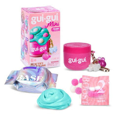 Gui Gui DIY Mini Beautified Slime Kit Keychain (1 Jar) Style Ships Assorted Simple Gui Gui