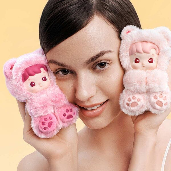 Pop Mart x HACIPUPU: Gummy Bear Series Plush Pendant Keychain Blind Box (1pc) Simple Pop Mart