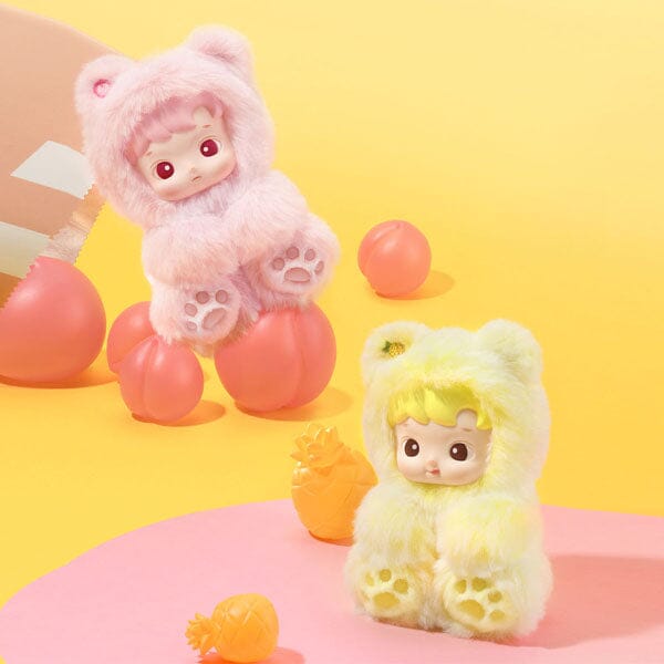 Pop Mart x HACIPUPU: Gummy Bear Series Plush Pendant Keychain Blind Box (1pc) Simple Pop Mart