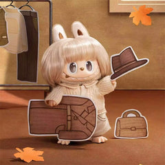 Pop Mart x THE MONSTERS: Hair Salon Series Plush Keyring Figurine Blind Box (1pc) Simple Pop Mart