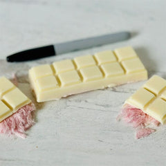 Hairy Angel White Chocolate Angel Hair Bar Filled with Pomegranate Turkish Floss Halva (50g) Simple Exclusive