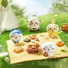 MINISO x Chiikawa: Happy Partner Series Collectible Figurine Blind Box (1pc) Simple MINISO