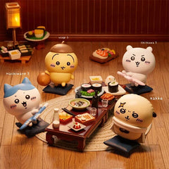 MINISO x Chiikawa: Happy Partner Series Collectible Figurine Blind Box (1pc) Simple MINISO