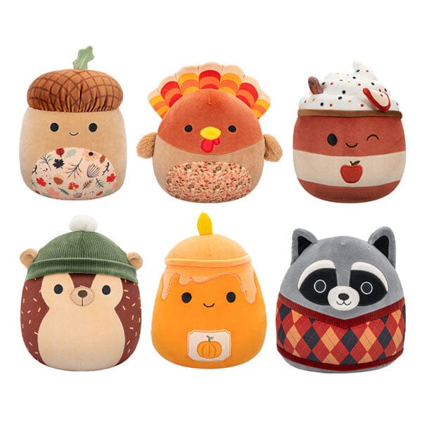 Squishmallows Super Soft Plush Toys 7.5" Harvest Squad 2025 (1pc) Ships Assorted Simple Squishmallows