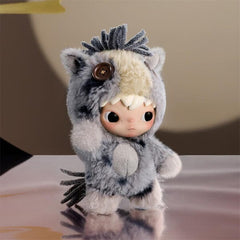 Pop Mart Have A Good Run Series Collectible Plush Pendant Blind Box (1pc) Simple Pop Mart