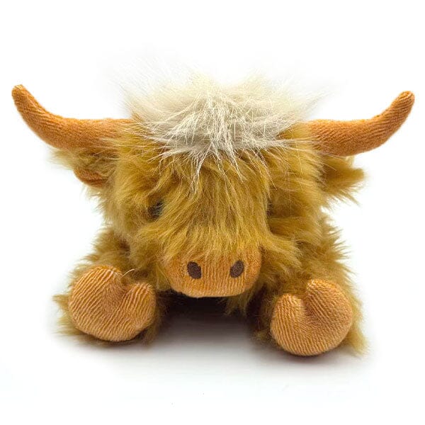 Highland Cow 11" Fluffy Novelty Plush Toy (1pc) Simple Exclusive