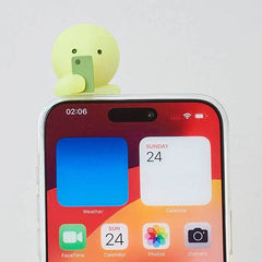 Smiski Hippers Collectible Mini Glow In The Dark Figurines Blind Box (1pc) Simple Smiski