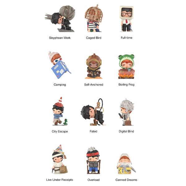 Pop Mart x HIRONO: Tamed Wildgrass Series Collectible Figurine Blind Box (1pc) Simple Pop Mart