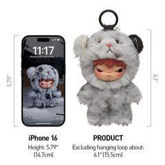 Pop Mart x HIRONO: Road Journal Series Collectible Plush Teddy Pendant Blind Box (1pc) Simple Pop Mart