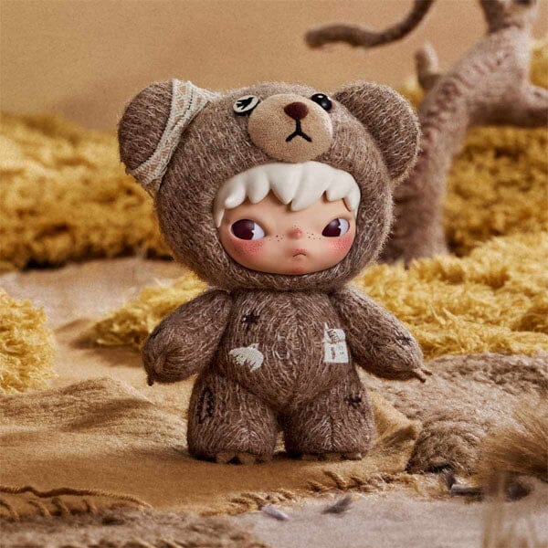 Pop Mart x HIRONO: Road Journal Series Collectible Plush Teddy Pendant Blind Box (1pc) Simple Pop Mart