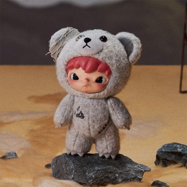 Pop Mart x HIRONO: Road Journal Series Collectible Plush Teddy Pendant Blind Box (1pc) Simple Pop Mart