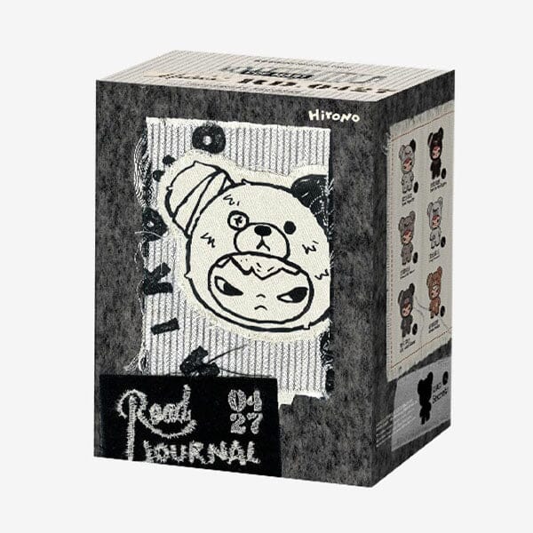 Pop Mart x HIRONO: Road Journal Series Collectible Plush Teddy Pendant Blind Box (1pc) Simple Pop Mart
