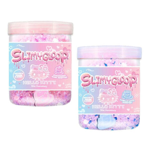 Sanrio Hello Kitty & Friends 50th Anniversary SlimyGloop Limited Edition Scented Pre-Made & Ready To Play Slime (1 x 6.5oz Jar) Multiple Styles
