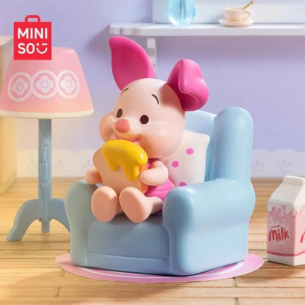 MINISO x Disney: Winnie The Pooh Home Moments Series Collectible Figurine Blind Box (1pc) Simple MINISO