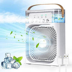 Cool Chill Portable Ice Water Fan 2-in-1 Personal Air Cooler & Humidifier Simple Cool Chill