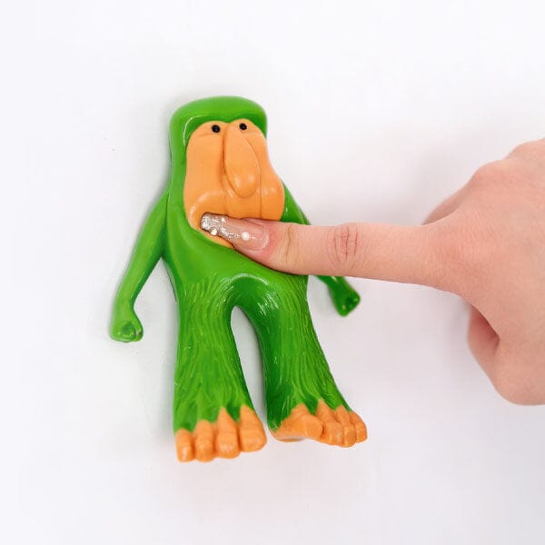 SqueezeSquad Italian Brainrot Taba Deluxe Premium Silicone Squishy Fidget Toy - Patapim Monkey Meme Buddy Simple SqueezeSquad
