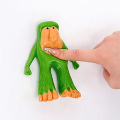 SqueezeSquad Italian Brainrot Taba Deluxe Premium Silicone Squishy Fidget Toy - Patapim Monkey Meme Buddy Simple SqueezeSquad