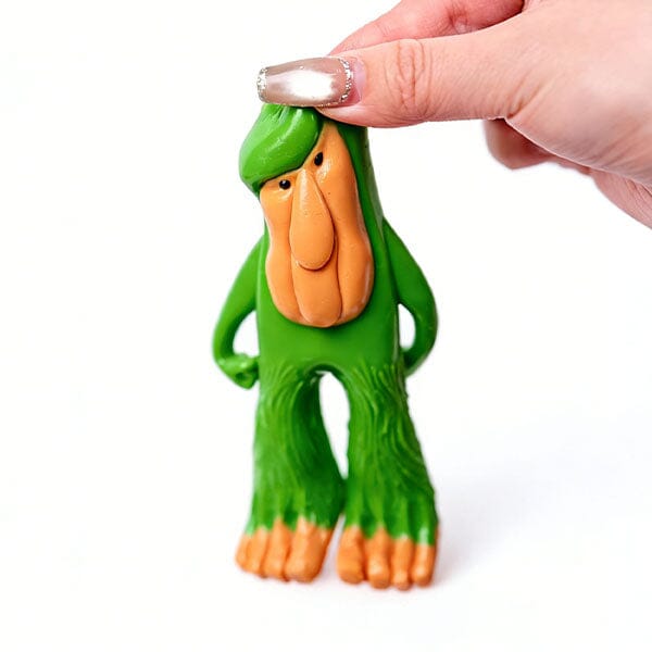 SqueezeSquad Italian Brainrot Taba Deluxe Premium Silicone Squishy Fidget Toy - Patapim Monkey Meme Buddy Simple SqueezeSquad
