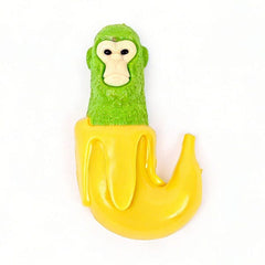 SqueezeSquad Italian Brainrot Taba Deluxe Premium Silicone Squishy Fidget Toy - Monkey Banana Meme Buddy Simple SqueezeSquad