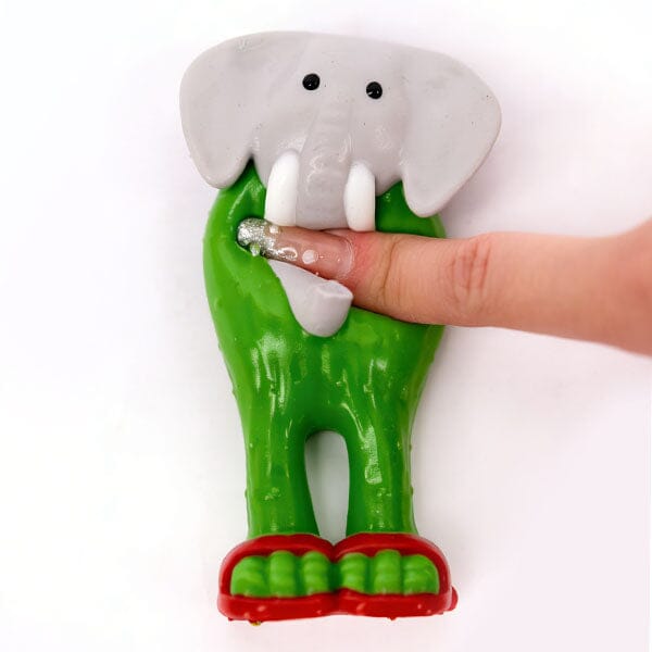 SqueezeSquad Italian Brainrot Taba Deluxe Premium Silicone Squishy Fidget Toy - Elephant Cactus Meme Buddy Simple SqueezeSquad