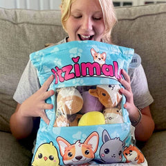Itzimals Kawaii Snack Pillow Assorted Plush Animal Bag (Multiple Styles) Simple Showcase