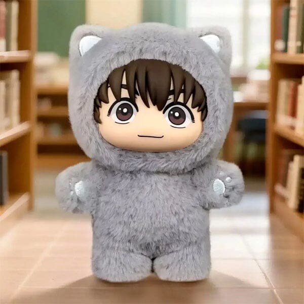 Jujutsu Kaisen Anime Cat Ear Plushie Series Plush Keychain Blind Box (1pc) Simple Jujutsu Kaisen