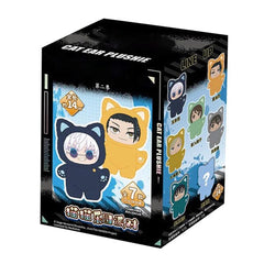 Jujutsu Kaisen Anime Cat Ear Plushie Series Plush Keychain Blind Box (1pc) Simple Jujutsu Kaisen