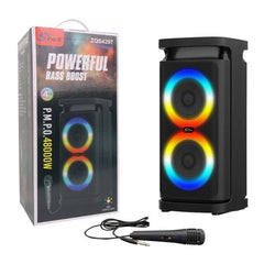 SoundLogicXT: Mini Karaoke Speaker With Microphone Simple SoundLogic XT