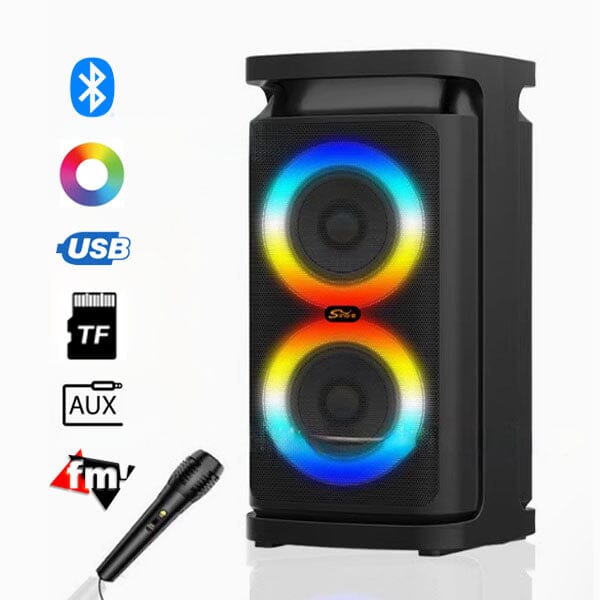 SoundLogicXT: Mini Karaoke Speaker With Microphone Simple SoundLogic XT