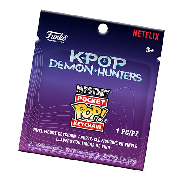 Funko Pop! Anime: KPop Demon Hunters Mystery Pocket Pop Keychains (1pc) Simple Funko