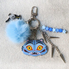 KPop Demon Hunters Derpy Tiger & Sussy Crow Keychain (1pc) Simple KPop Demon Hunters