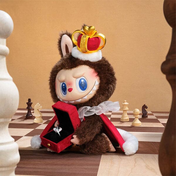 Pop Mart x THE MONSTERS: Giant 14" Labubu "Let's Checkmate" Series Plush Doll (1pc) Simple Pop Mart