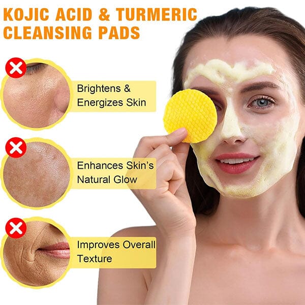 KojicLux Kojic & Turmeric Cleansing Pads (40 Pads) Simple Exclusive