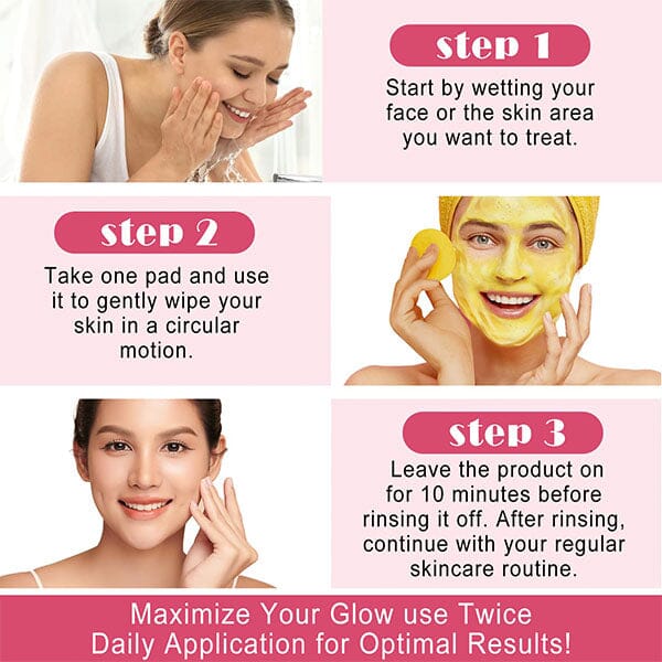 KojicLux Kojic & Turmeric Cleansing Pads (40 Pads) Simple Exclusive