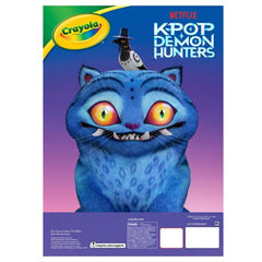 KPop Demon Hunters Crayola 96-Page Coloring Book Simple KPop Demon Hunters