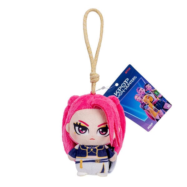 KPop Demon Hunters 4" Plush Bag Hanger (1pc) Character Ships Assorted Simple KPop Demon Hunters