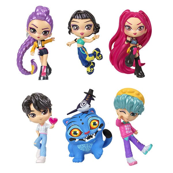 KPop Demon Hunters 4.5" Collectible Figurine Mattel Blind Box (1pc) Simple KPop Demon Hunters