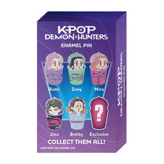 KPop Demon Hunters Ramen Cup Noodles Enamel Pin Blind Box (1pc) Simple KPop Demon Hunters